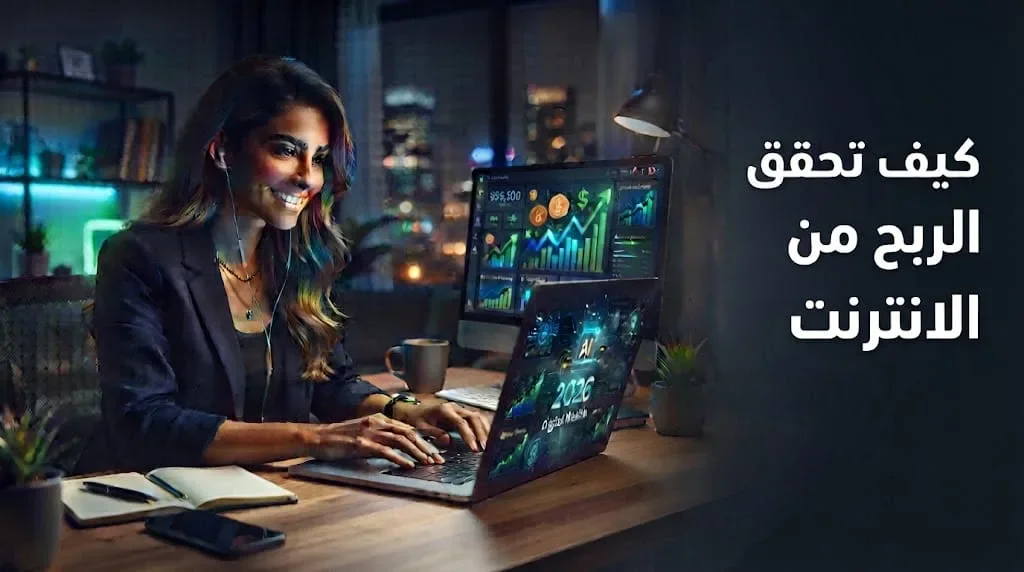 image about الربح من الإنترنت: أفضل الطرق لبناء دخل حقيقي من المنزل