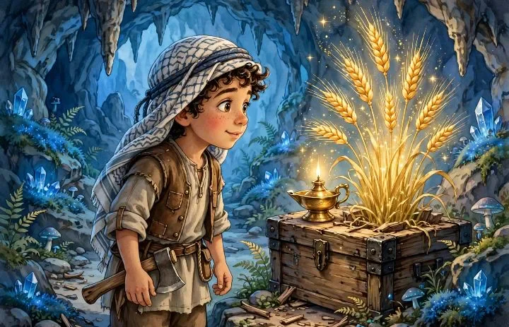 image about قصه على بابا والكنذ المسحور