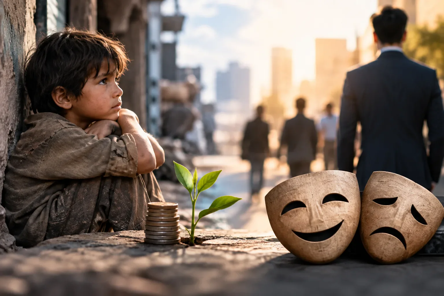 image about هل يؤثر الفقر على أخلاق المجتمع؟