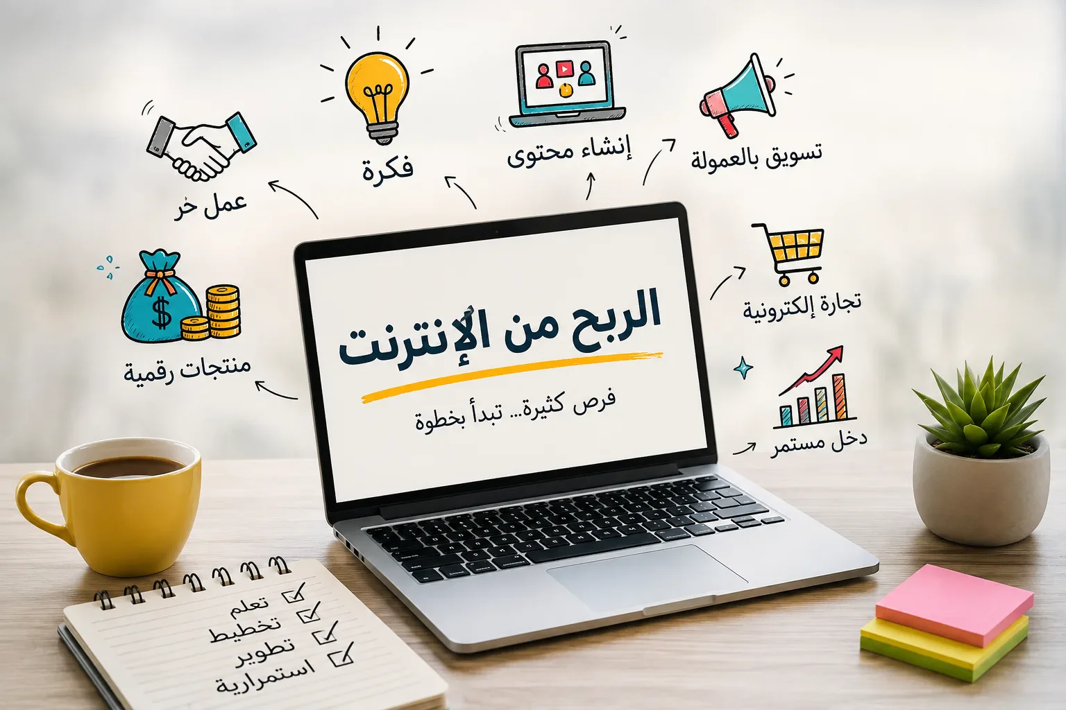 image about طرق و وسائل الربح من الانترنت