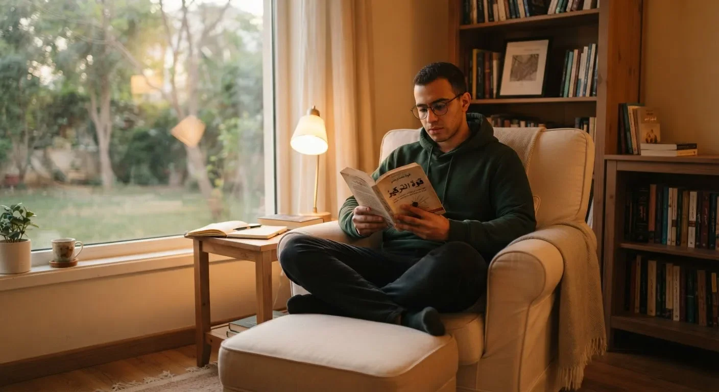 image about خطوات تنظيم وقراءة الكتب لاكتساب العادات الثقافية اليومية