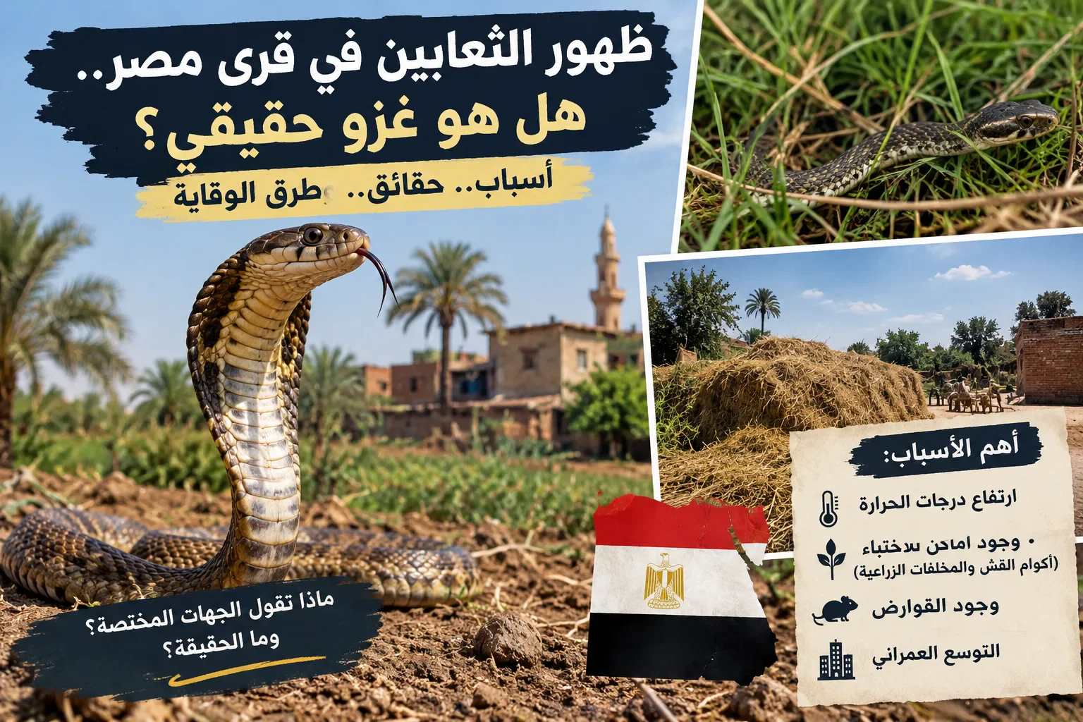 image about هل الثعابين تغزو مصر 