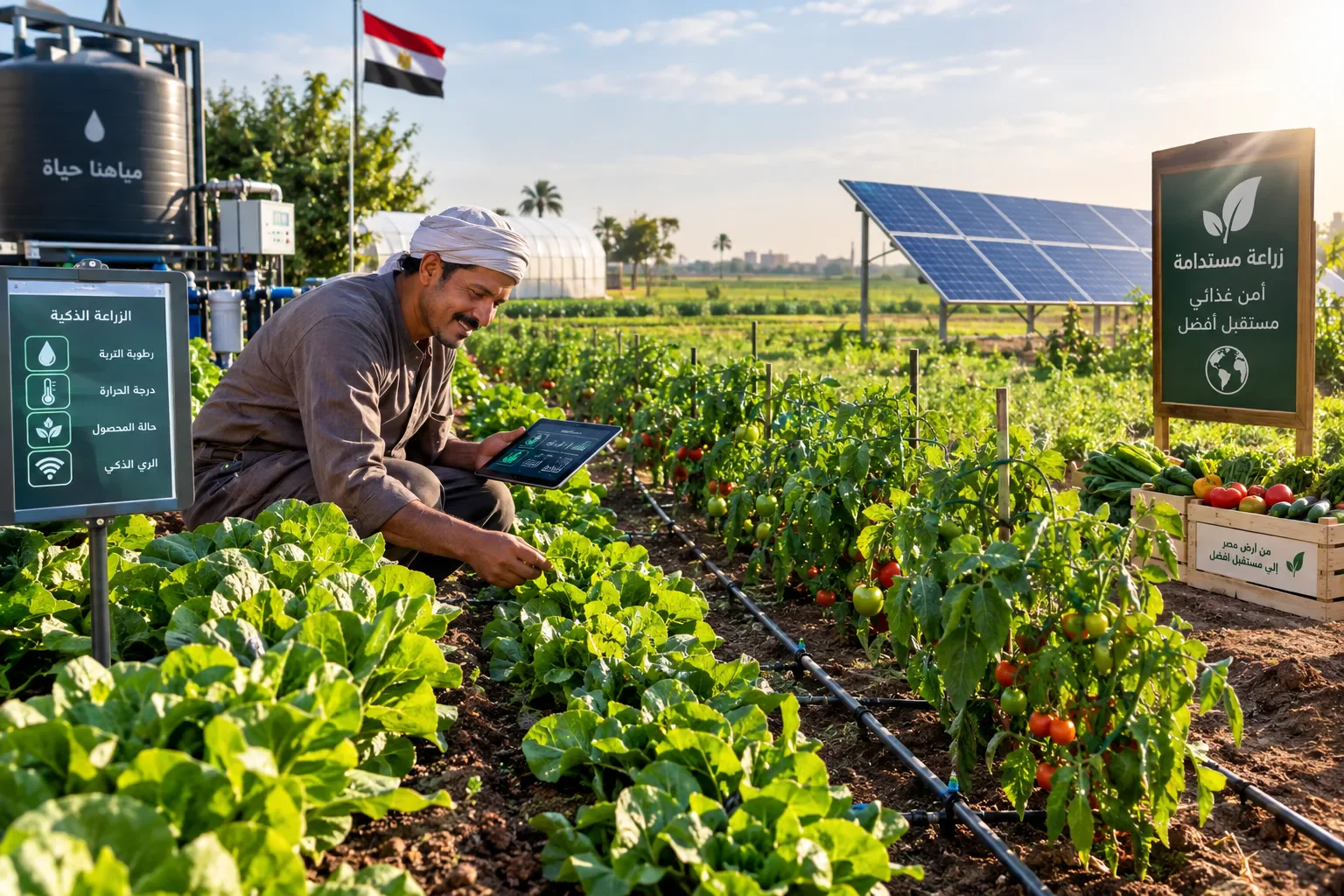 image about التنمية الزراعية ودورها في تحقيق الأمن الغذائي وبناء مستقبل مستدام