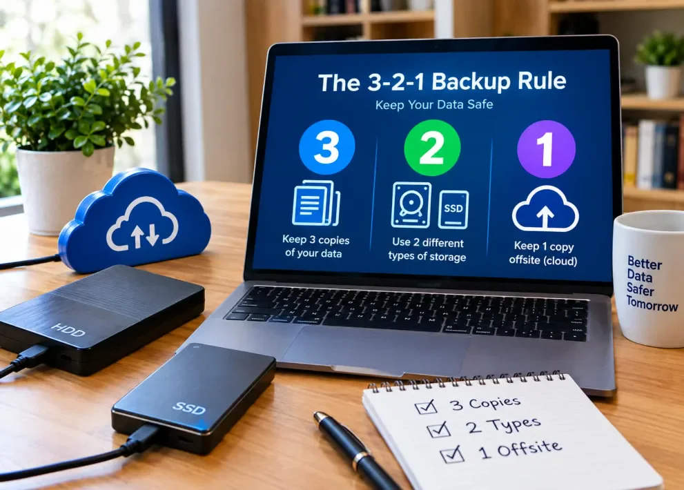 image about كيف تحمي بياناتك وحساباتك من الاختراق في 2026؟ خطوات عملية 🔒