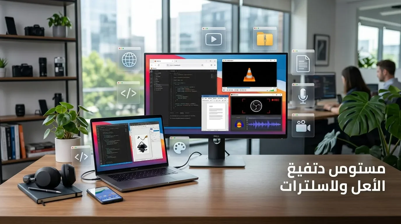 image about 💻🔥 أفضل البرامج المجانية في 2026: أدوات مهمة للدراسة والعمل والتصميم والترفيه.