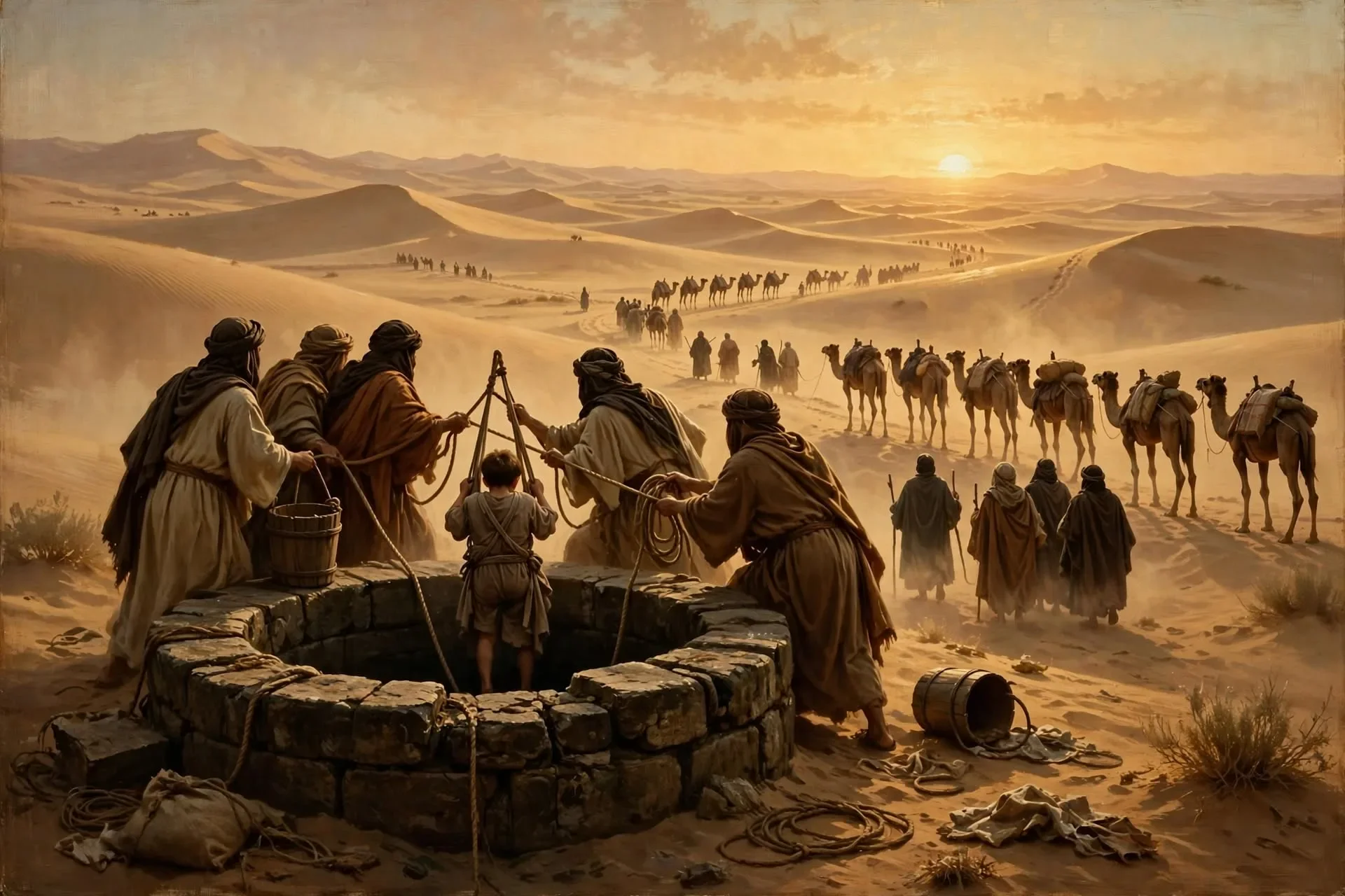 image about قصة يوسف عليه السلام: من غيابة الجُبّ إلى عرش مصر