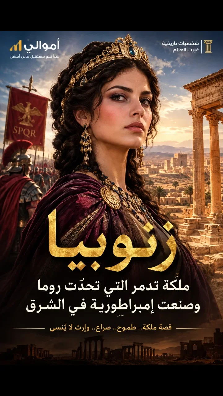 image about زنوبيا: ملكة تدمر التي تحدّت روما وصنعت إمبراطورية في الشرق