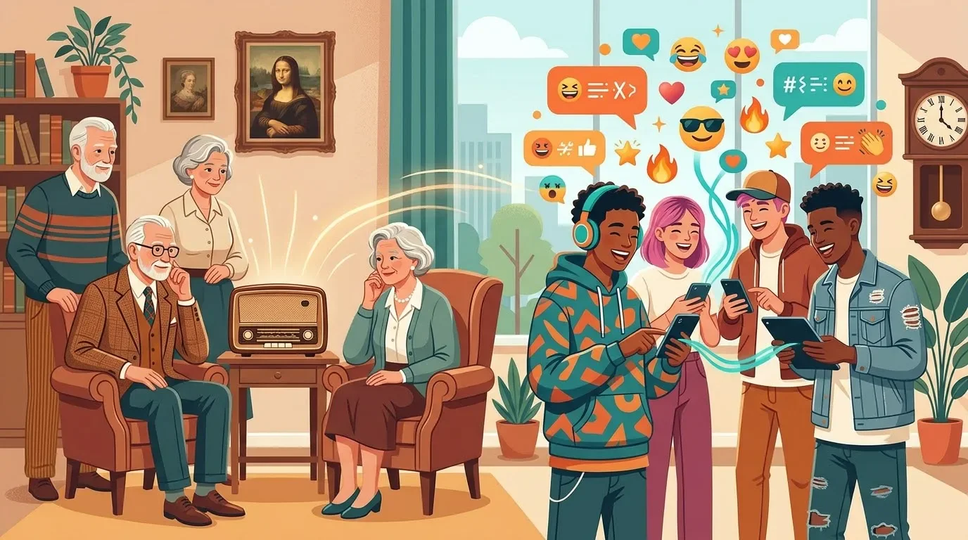 image about صدمة الأجيال: لماذا لا يفهم الجيل القديم لغة جيل Z؟ وكيف نتواصل؟