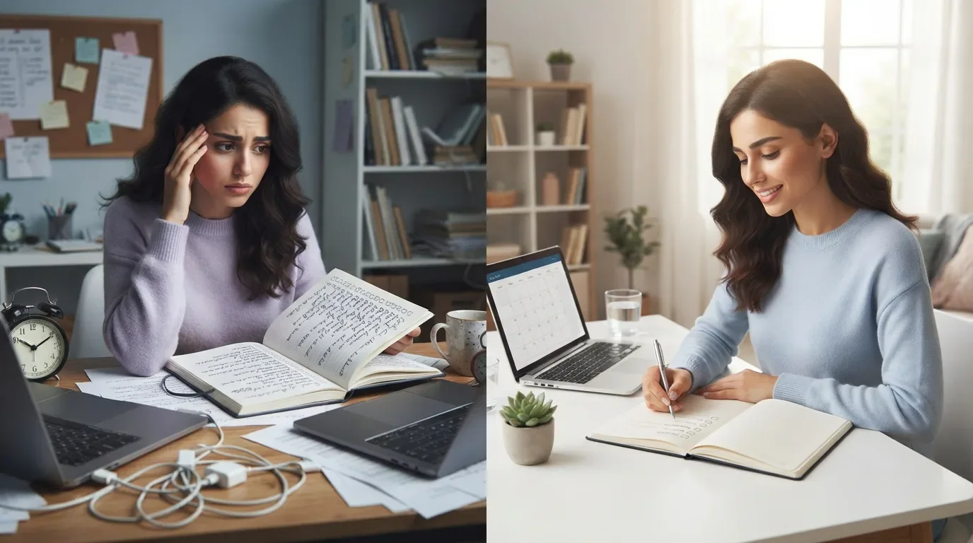 image about بتكتب قائمة مهام طويلة وبترجع تكسل؟ 7 أخطاء بتخلي يومك أصعب