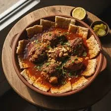 image about 🥩🍞 التشريب باللحم والخبز - وصفة شعبية شهية ومشبعة