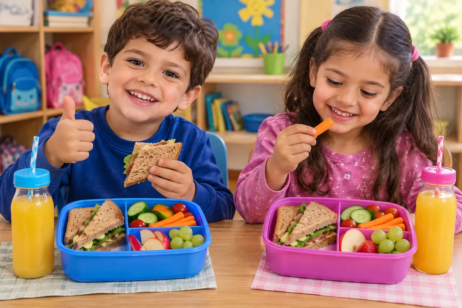 image about لانش بوكس على السريع: إزاي نعلّم الطفل يحافظ على أكله ويحترم حق زميله؟