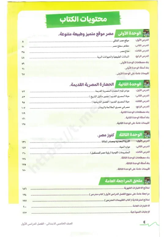 image about تحميل كتاب قطر الندى دراسات الصف الخامس الترم الأول 2027 PDF