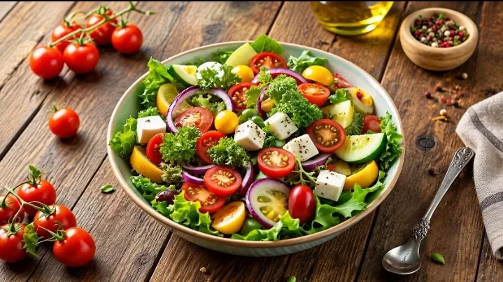 image about وداعاً للرجيم الممل: كيف تحول طبق السلطة إلى وجبة رئيسية مشبعة ولذيذة؟
