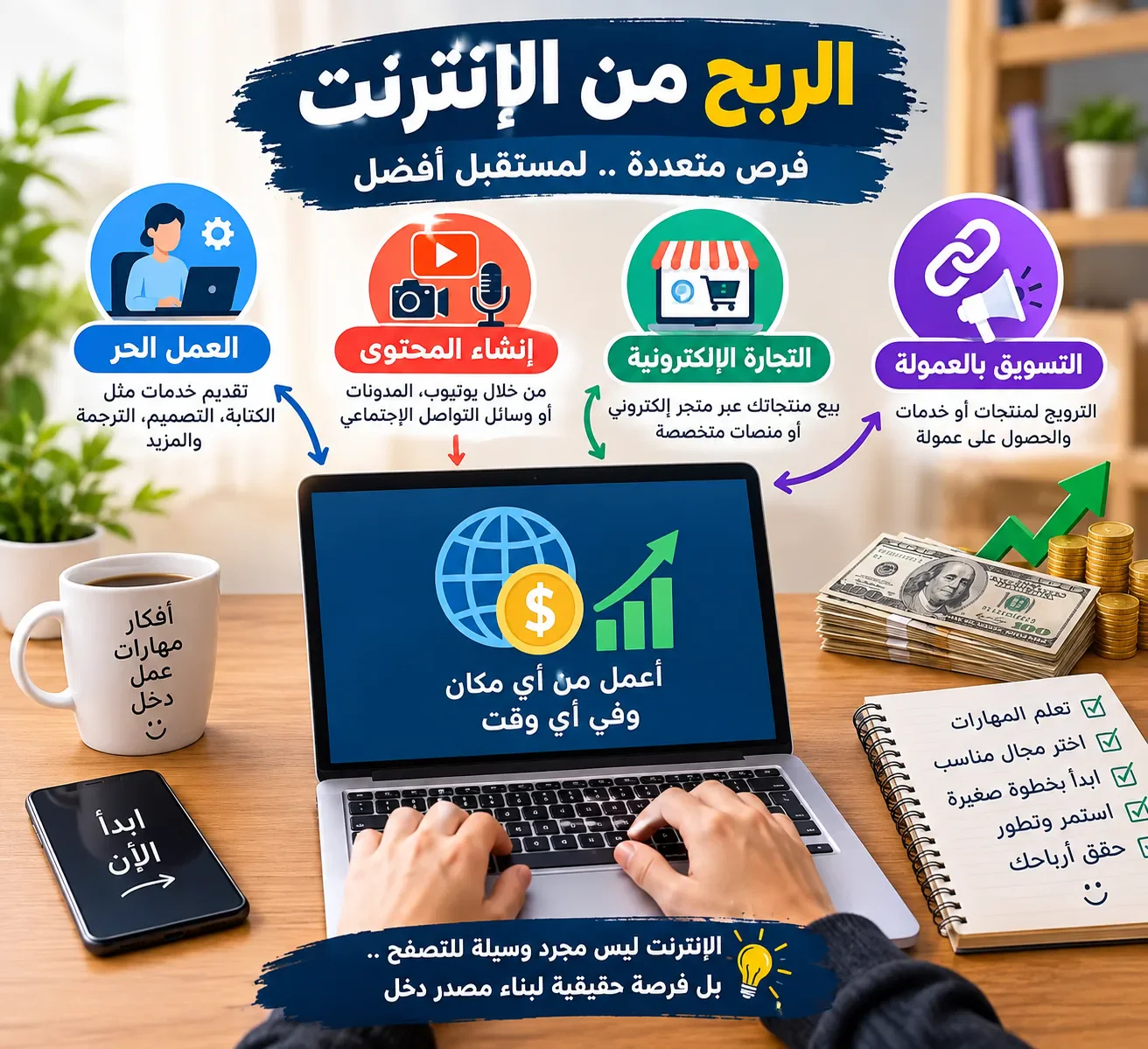 image about الربح من الانترنت 