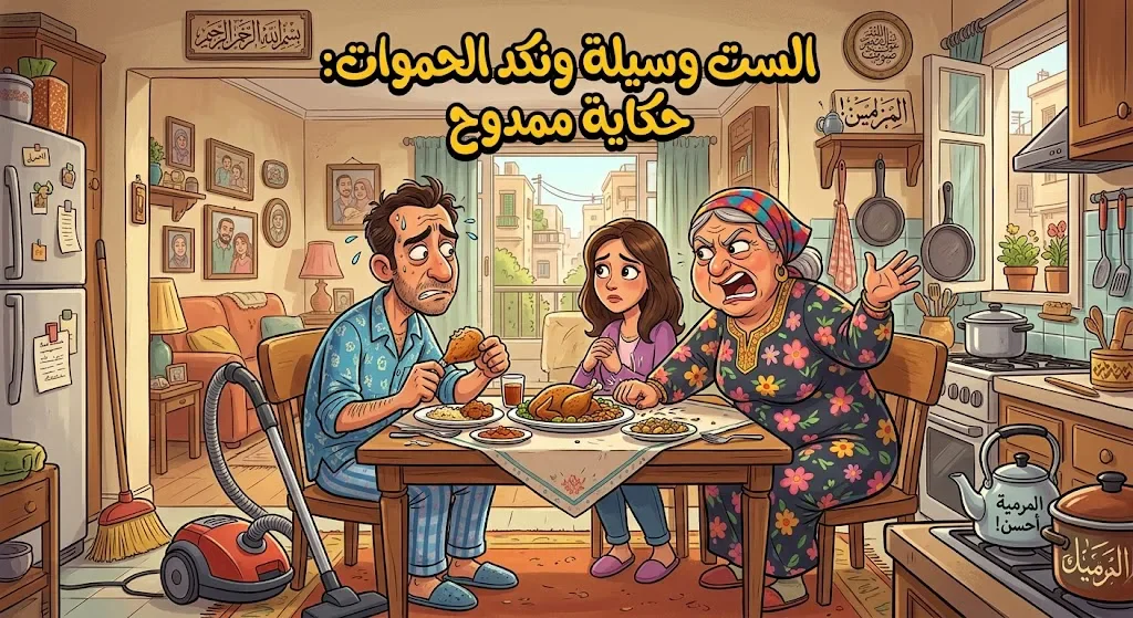 image about الست وسيله ونكد الحموات حكاية ممدوح 