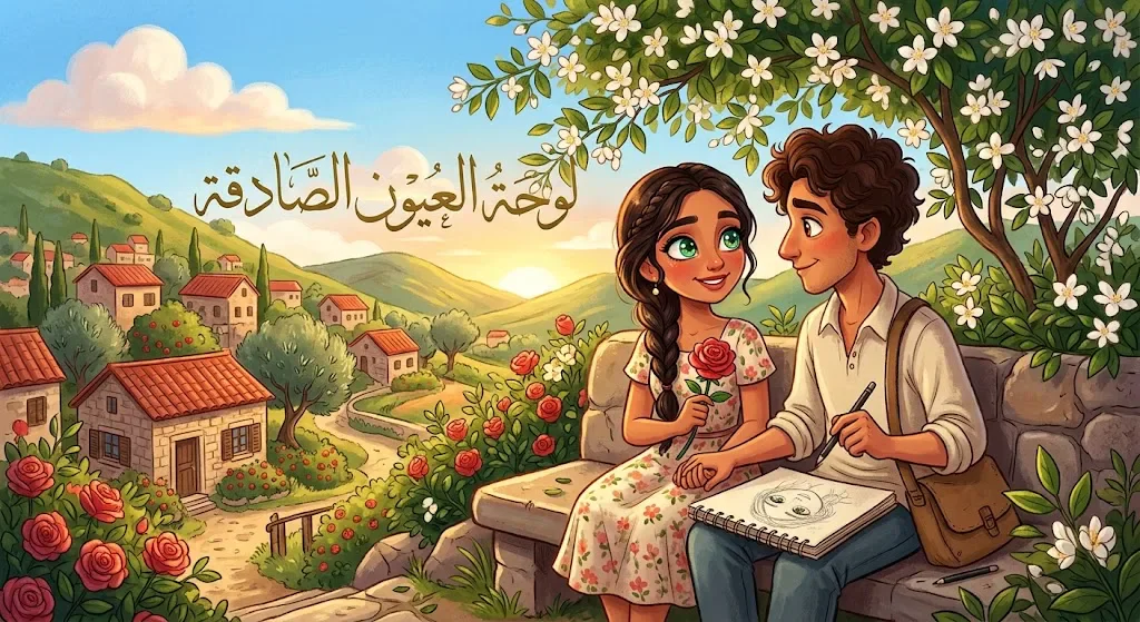 image about لوحة العيون الصادقه