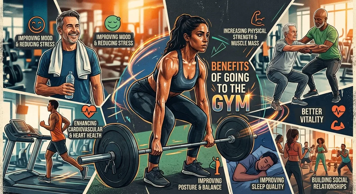 image about 15 Benefits of Going to the Gym: Why Working Out Will Change Your Life