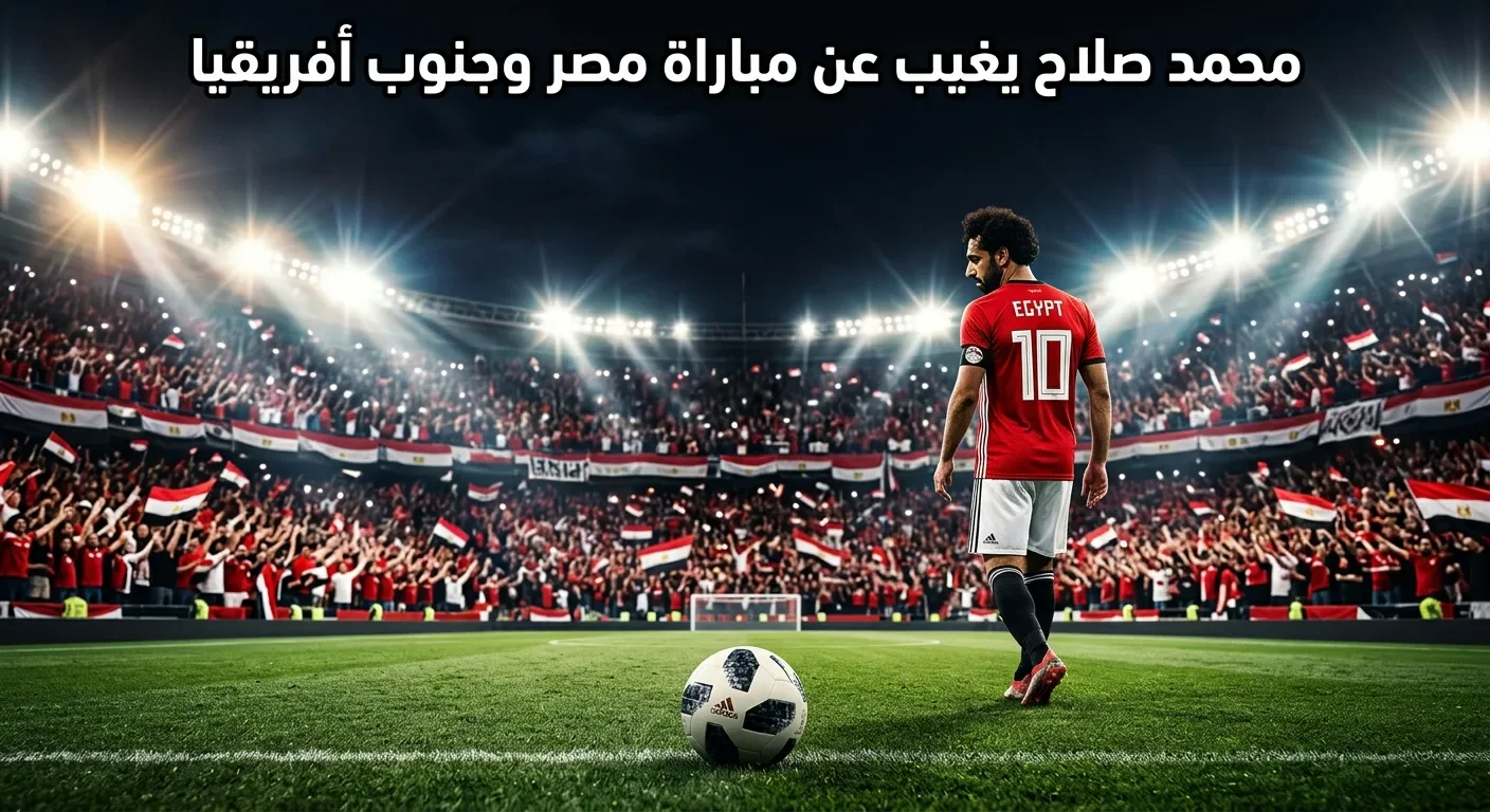 image about صدمة للجماهير.. محمد صلاح يغيب عن مباراة مصر وجنوب أفريقيا