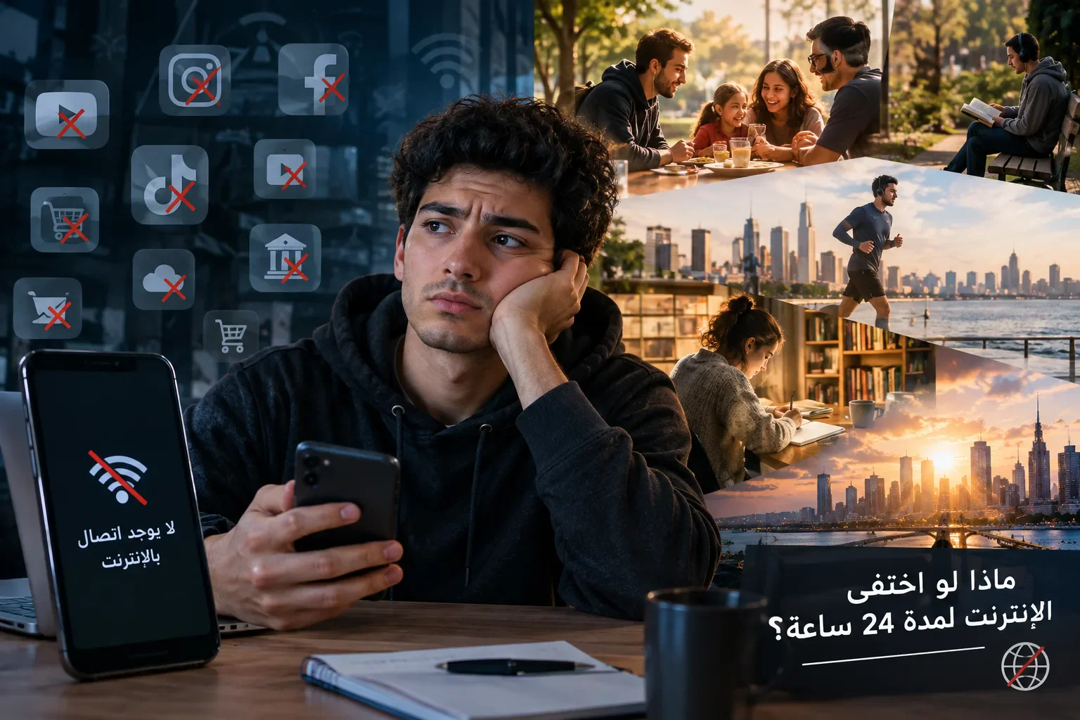 image about ماذا لو اختفى الإنترنت لمدة 24 ساعة؟ يوم واحد سيغيّر كل شيء