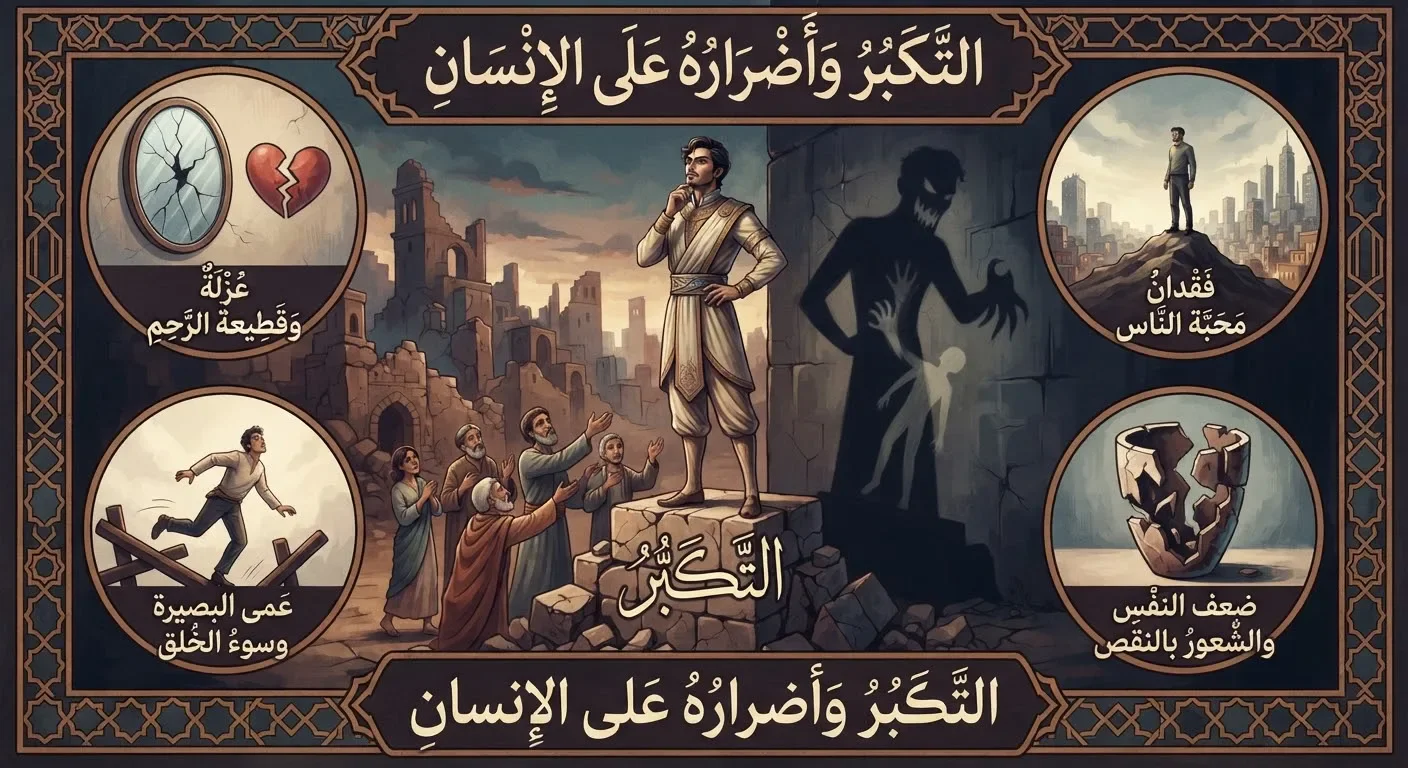 image about التكبر وأضراره على الإنسان