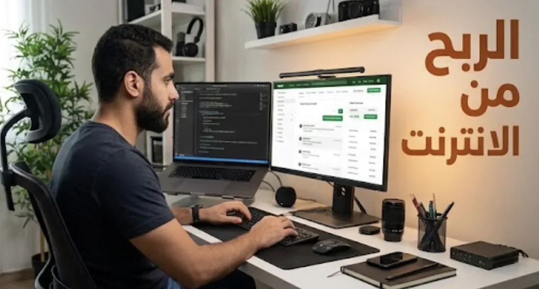image about الربح من الإنترنت للمبتدئين: أفضل الطرق وأهم الأخطاء التي يجب تجنبها