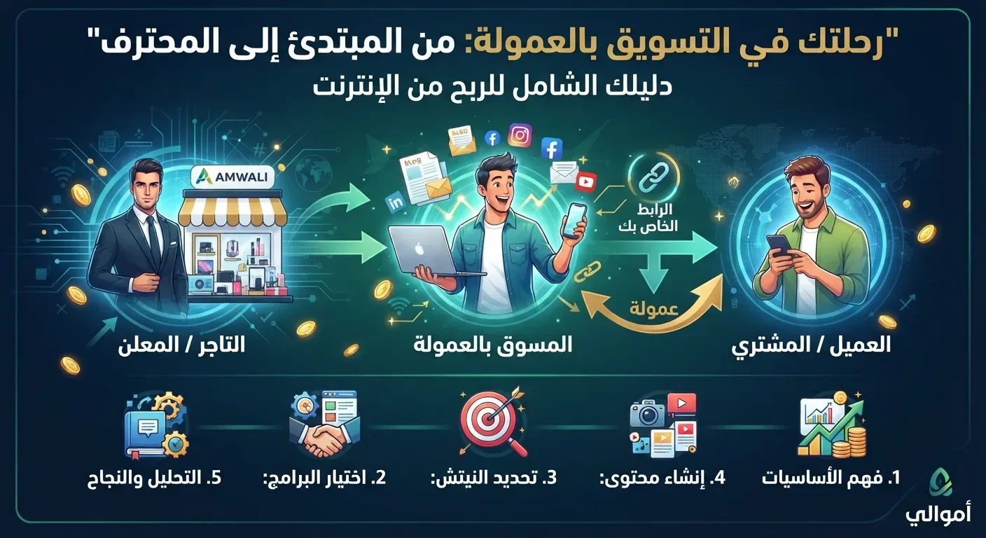 image about كيف تصبح مسوق بالعمولة