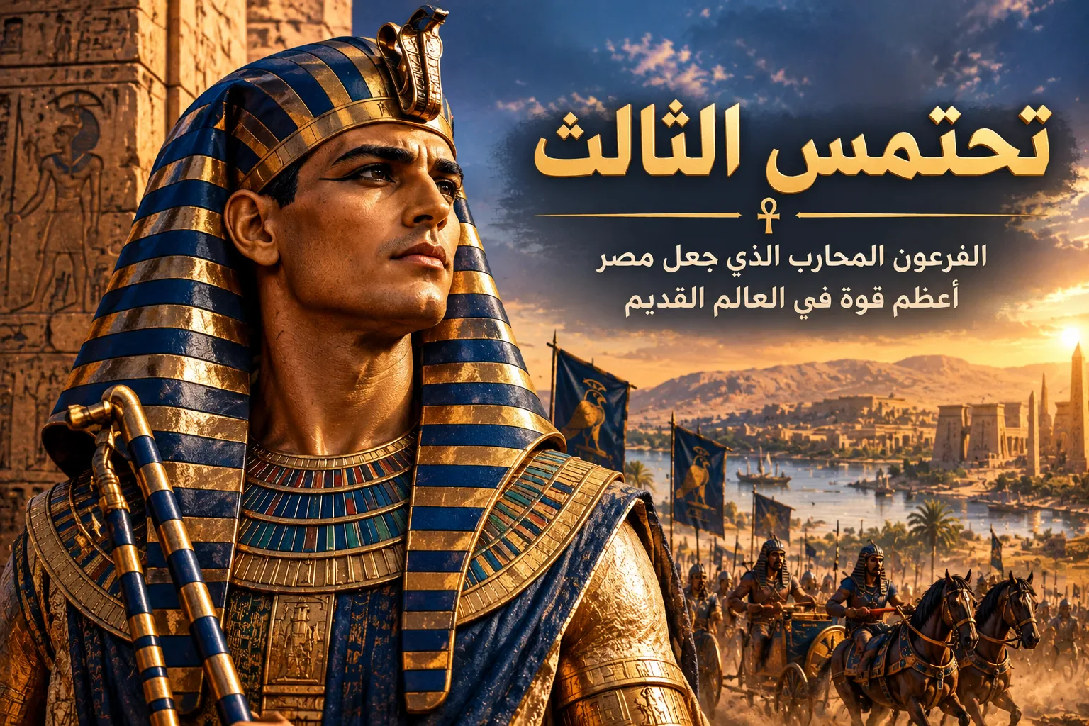 image about تحتمس الثالث.. الفرعون المحارب الذي جعل مصر أعظم قوة في العالم القديم