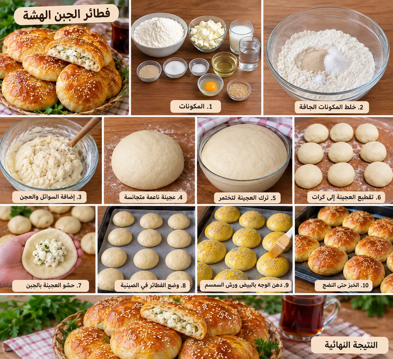 image about معجنات الجبن الهشة.