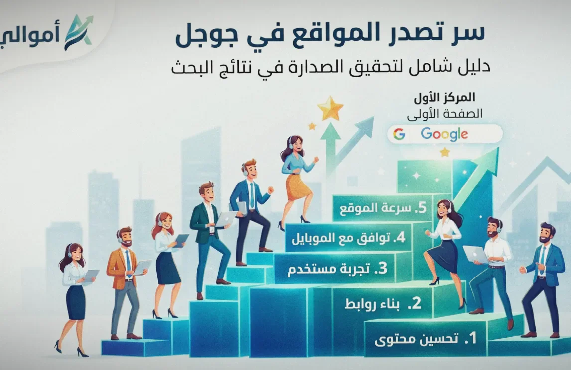 image about ماهو سر تصدر المواقع في جوجل