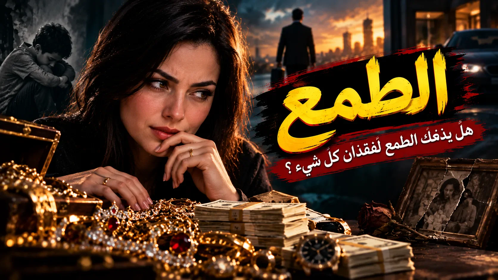 image about الطمع لا يشبع