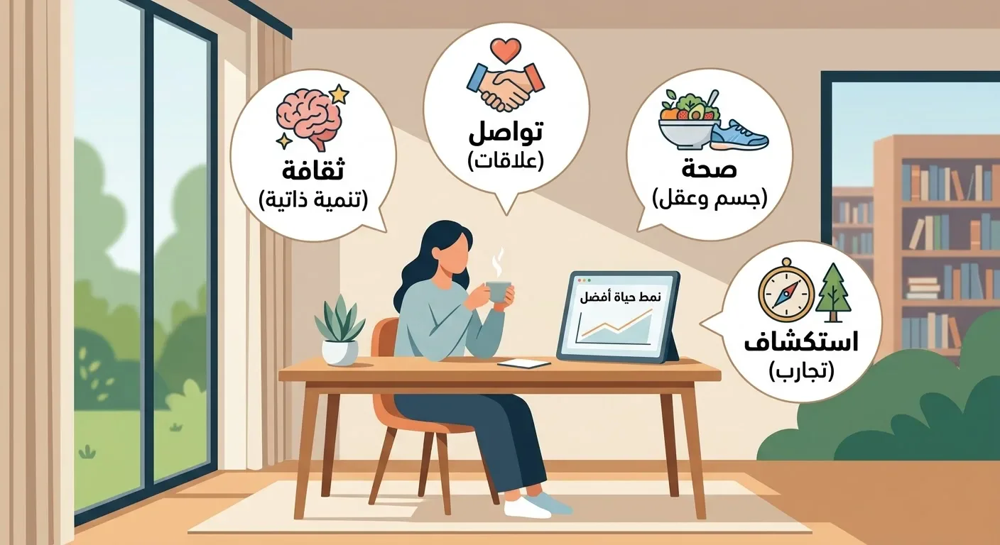 image about 🌟 نصائح وثقافة: خطوات بسيطة لحياة أفضل وأكثر وعيًا