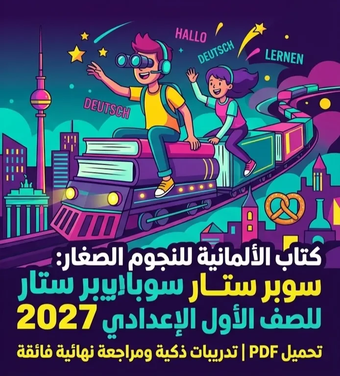 image about 📥 تحميل كتاب سوبر ستار اللغة الألمانية للصف الأول الإعدادي 2027 PDF | أقوى تدريبات ومراجعة