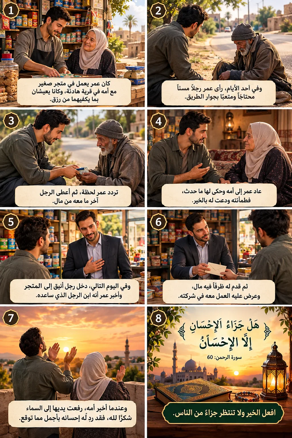 image about جزاء الإحسان… حين يردّ الله الجميل بأجمل مما توقعت