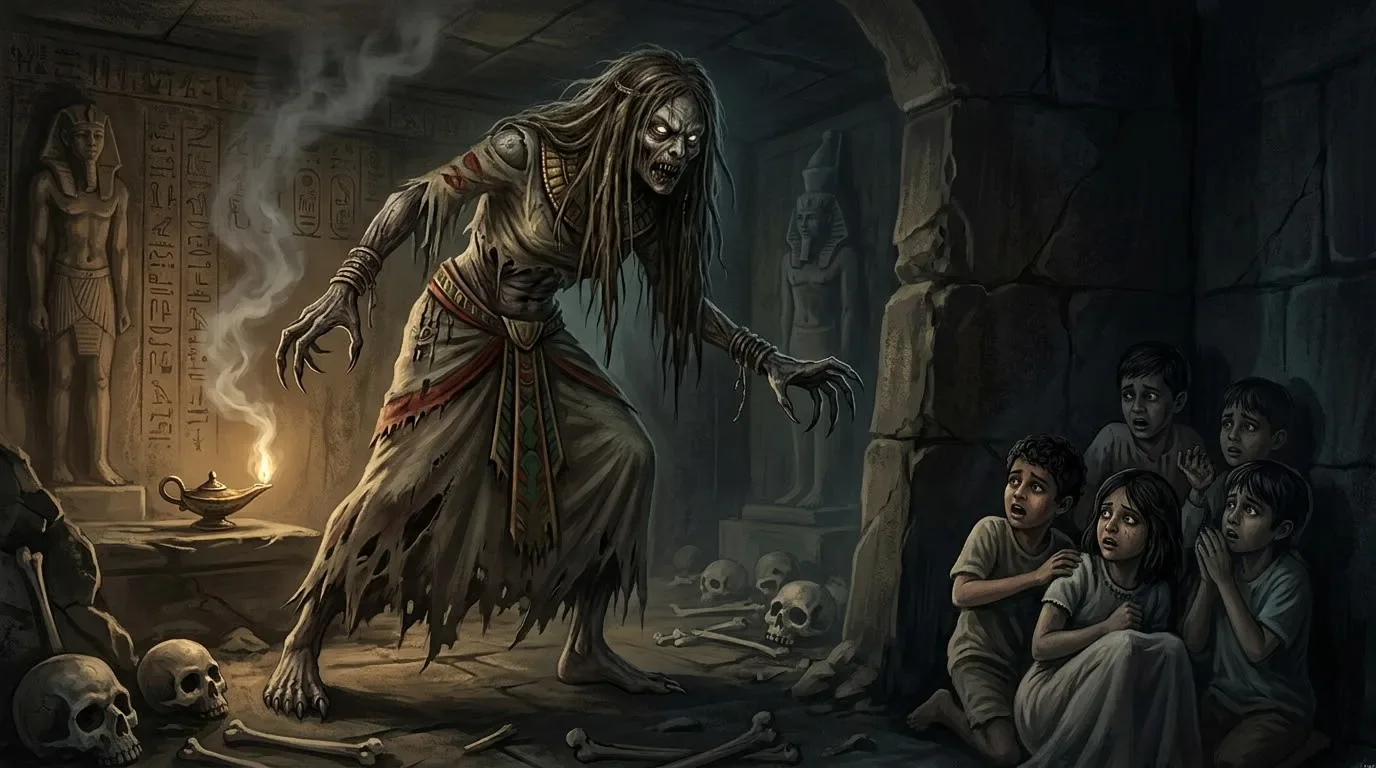 image about 🧟 أمنا الغولة.. الحكاية المرعبة التي أخافت أجيالًا من المصريين