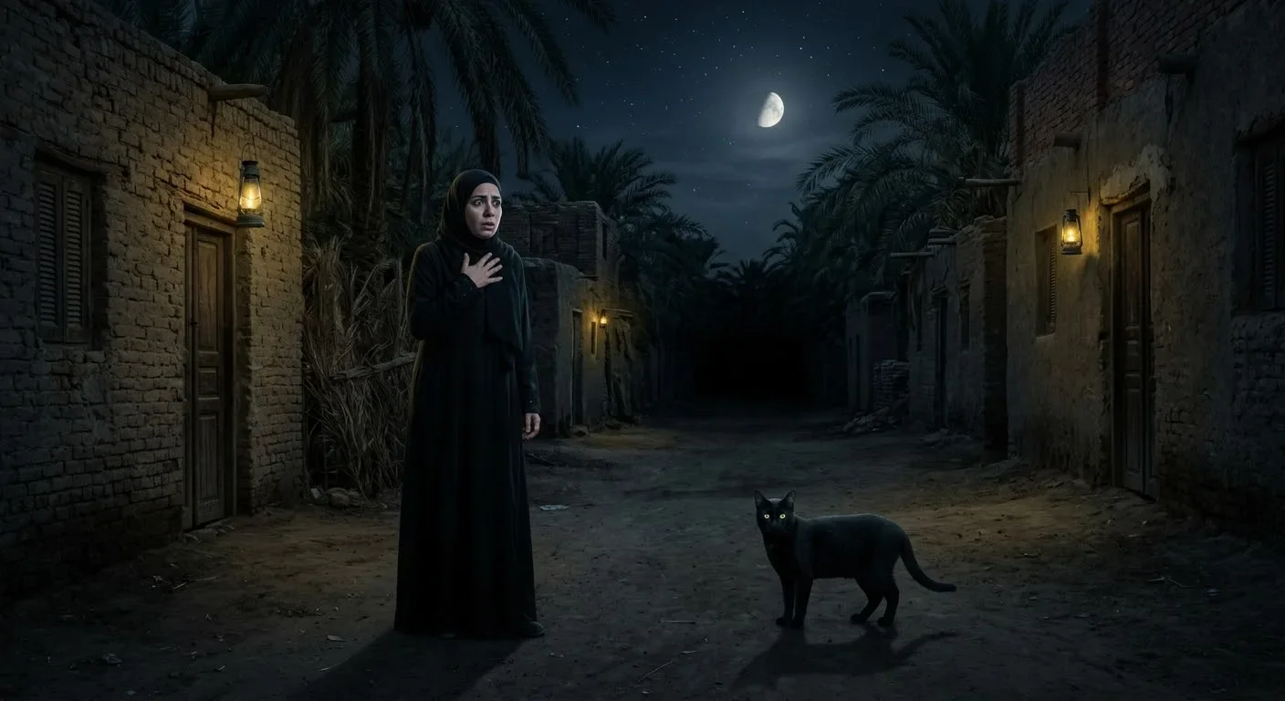 image about 🐈⬛ القطة السوداء المسكونة.. ليه ظهورها بالليل كان بيخوف الناس؟