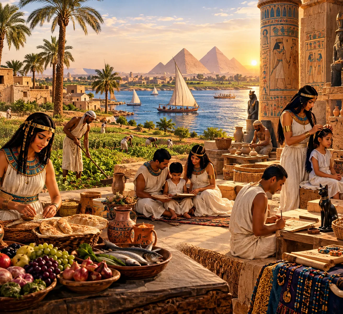 image about كيف كان الناس يعيشون في مصر منذ مئات السنين؟ 🏺
