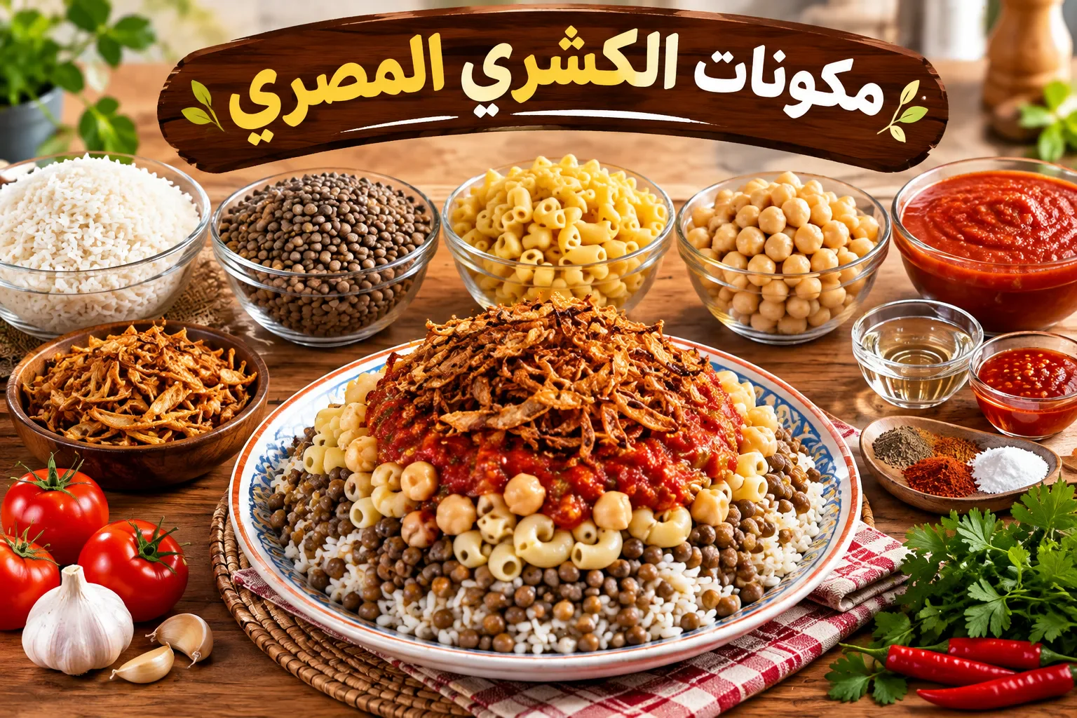 image about الكشري المصري: طبق واحد يجمع النكهات والحكايات