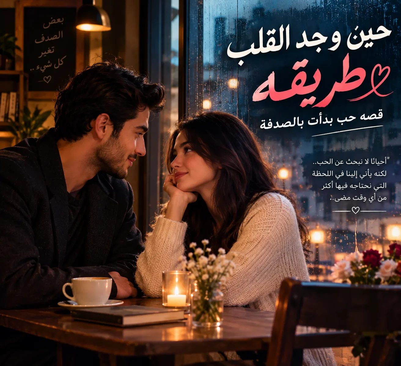 image about حين وجد القلب طريقه: قصة حب بدأت بالصدفة