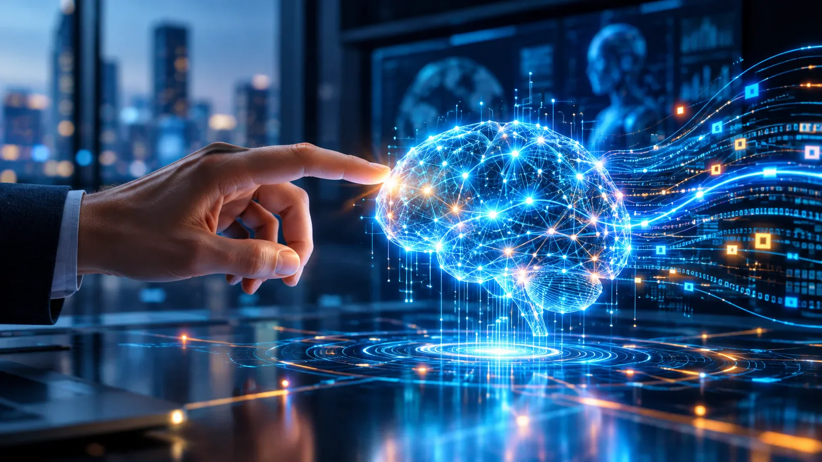 image about THE AI ERA عصر الذكاء الاصطناعي