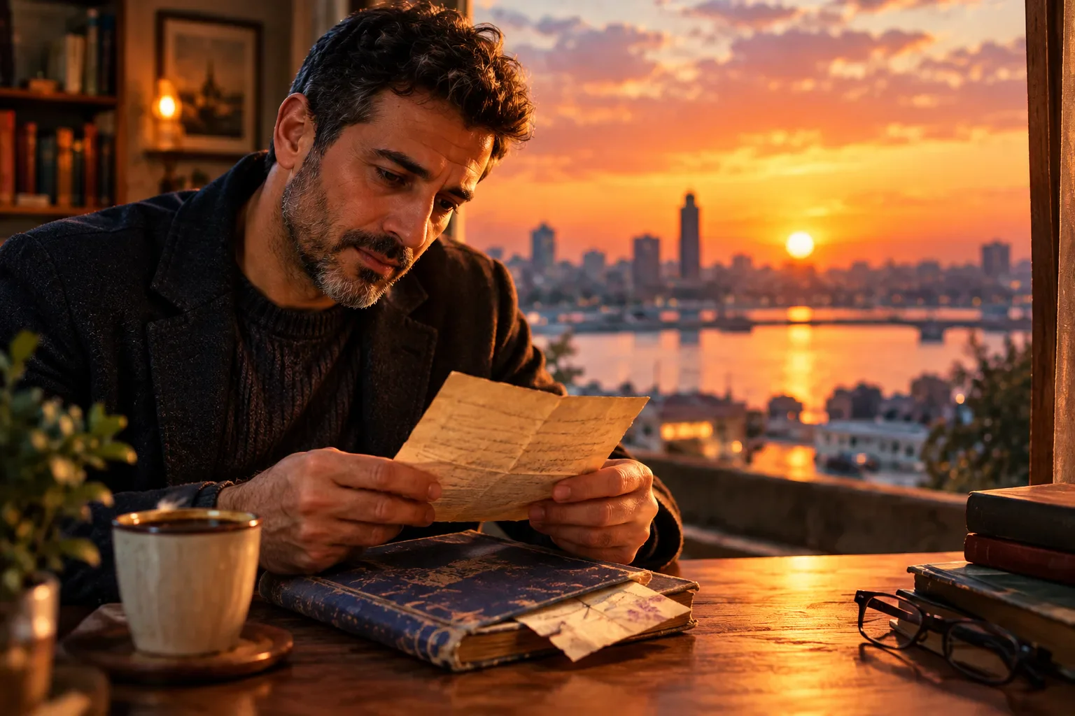 image about الرسالة التي وصلت بعد منتصف العمر.. حكاية حب أعادتها الصدفة من بين أنقاض الماضي