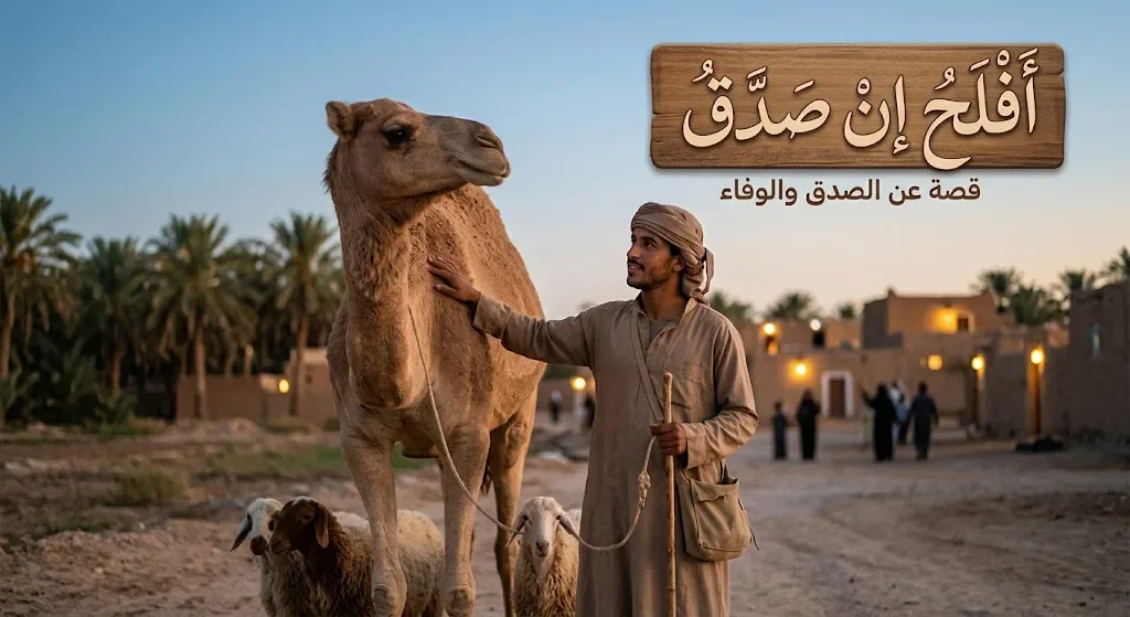 image about افلح ان صدق