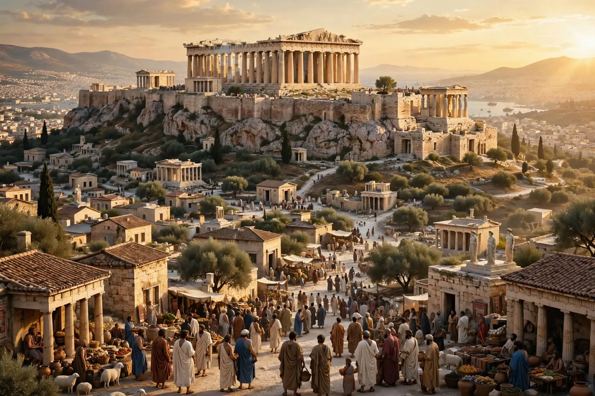 image about اليونان القديمة: عندما ولد العقل والجمال على ضفاف المتوسط