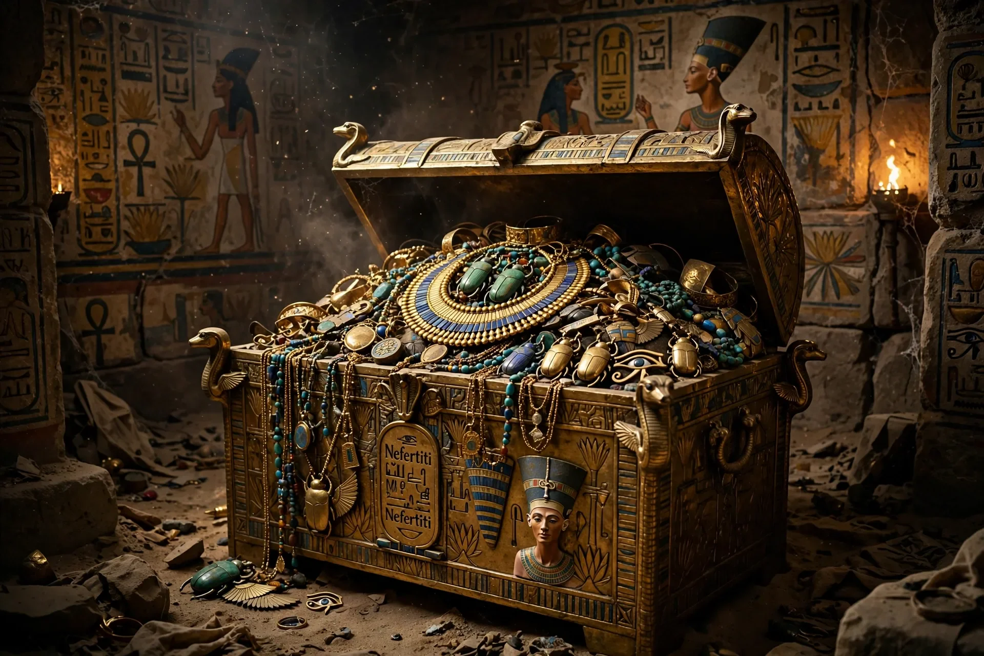 image about الملكه نفرتيتي والكنذ المفقود 