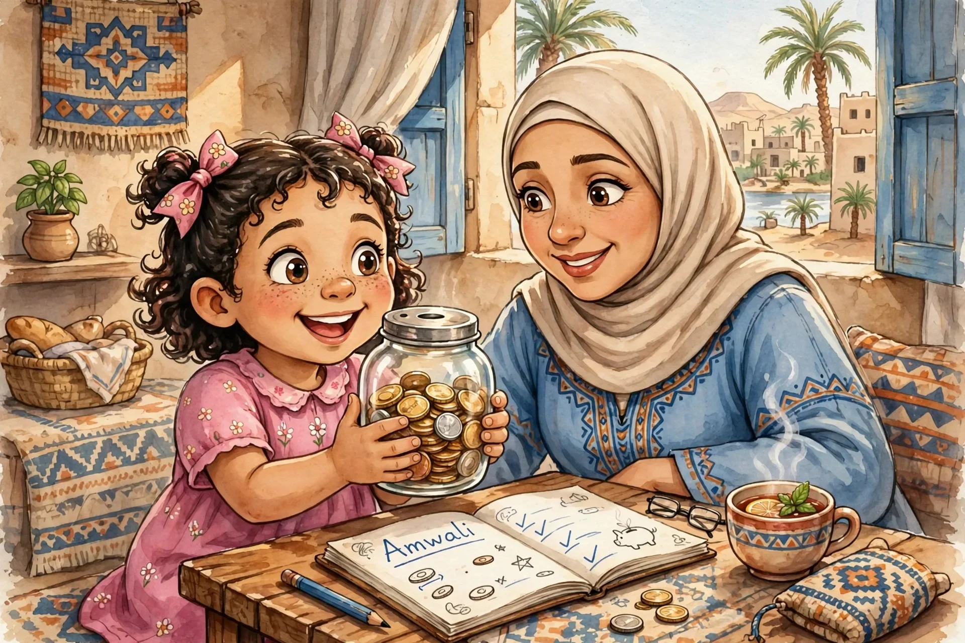 image about حصالة امولة بنتى