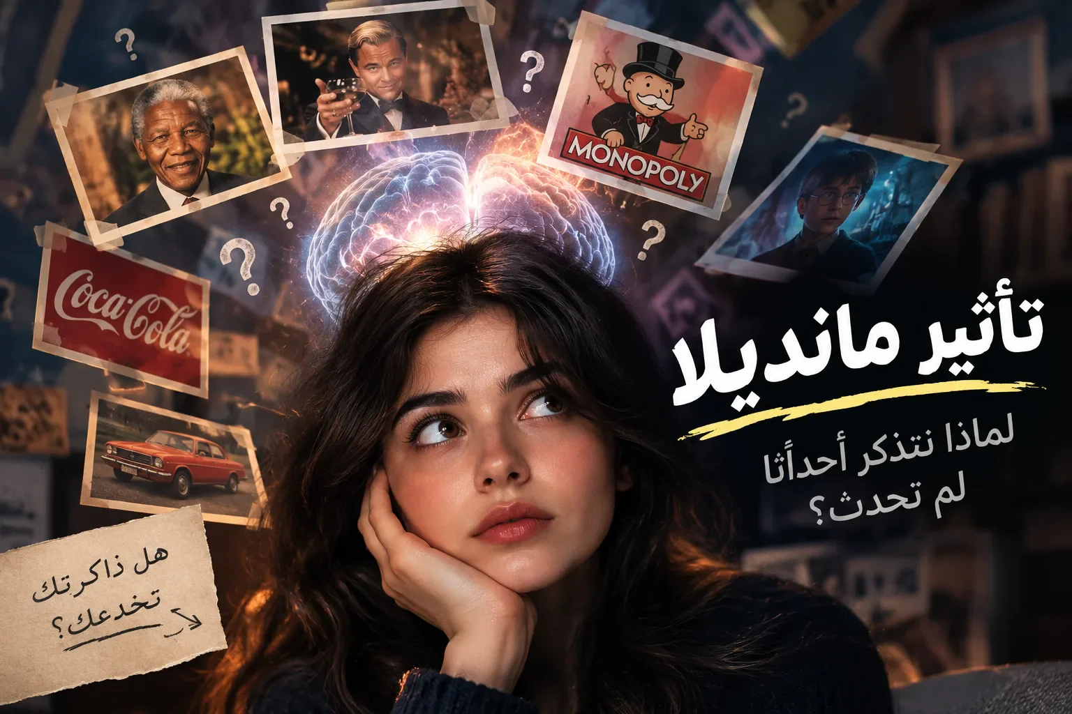 image about تأثير مانديلا: لماذا نتذكر أحداثًا لم تحدث بالطريقة التي نتخيلها؟