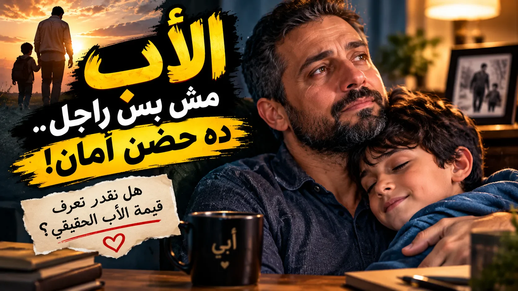 image about الأب نعمة لا يعرف قيمتها إلا من فقدها
