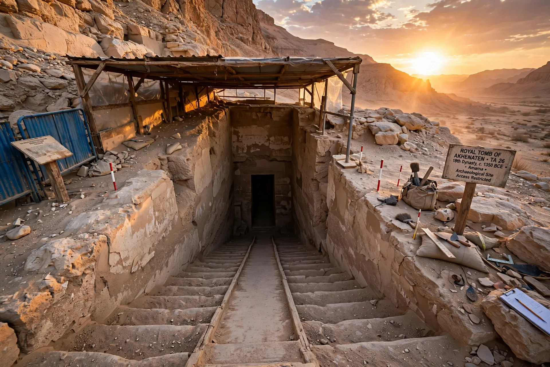 image about مقبره اخناتون الغامضه