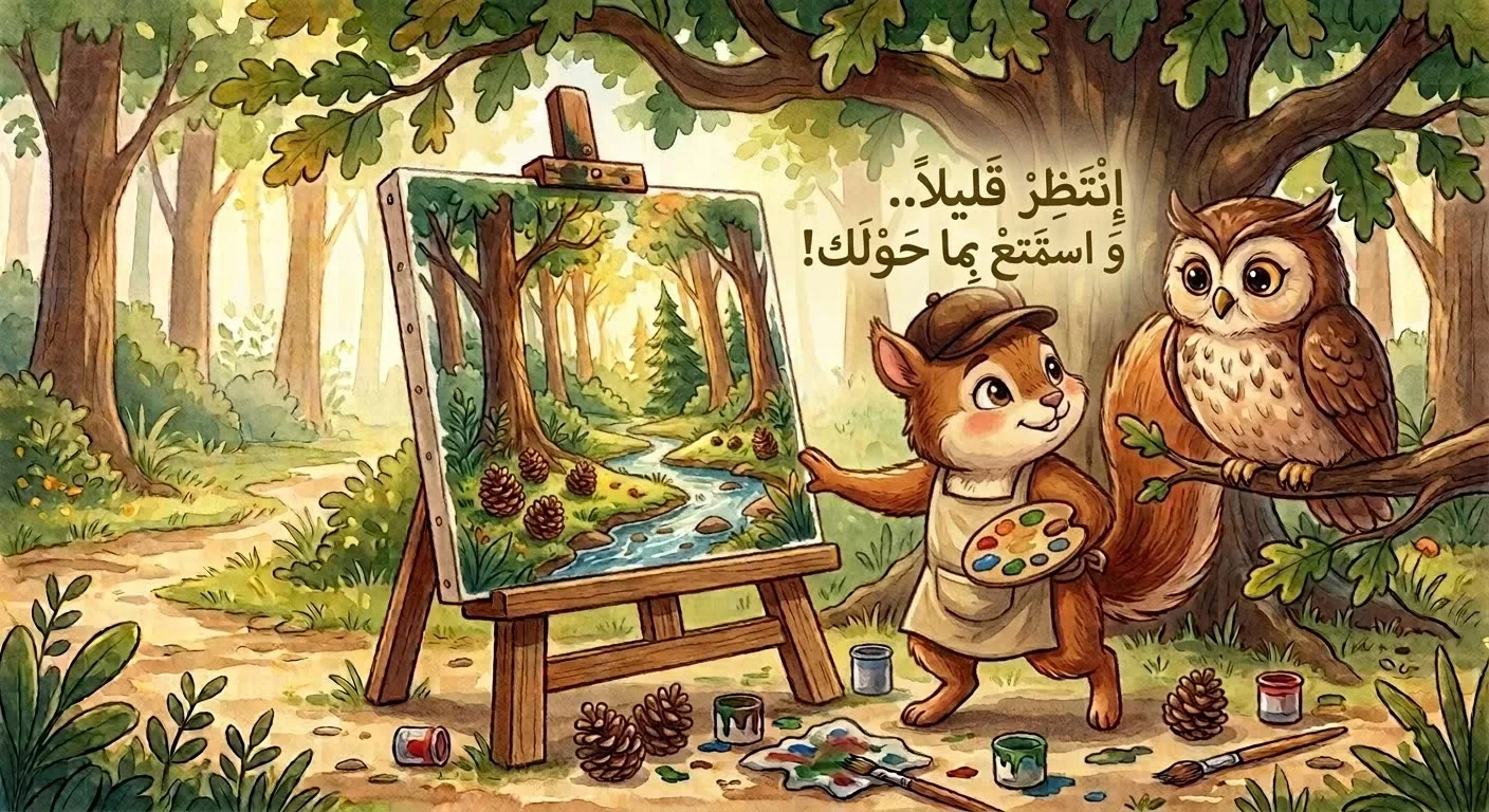image about قصة سمسم والسر العجيب: كيف يصنع الصبر أجمل اللوحات؟