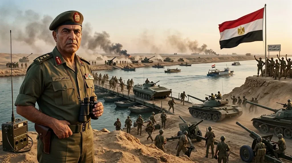 image about سعد الدين الشاذلي.. قصة القائد الذي صنع التاريخ في حرب أكتوبر