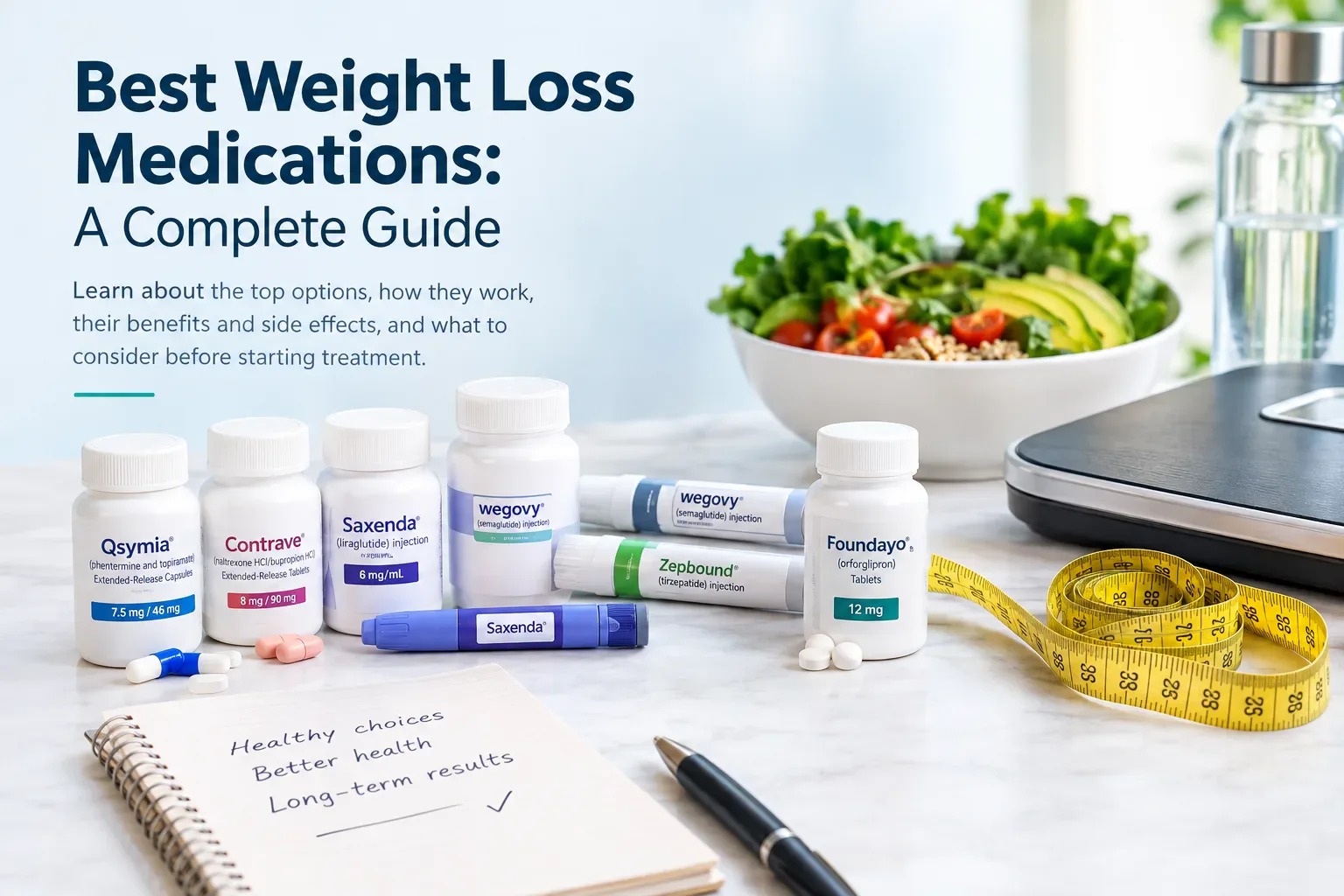 image about Best Weight Loss Medications: A Complete Guide